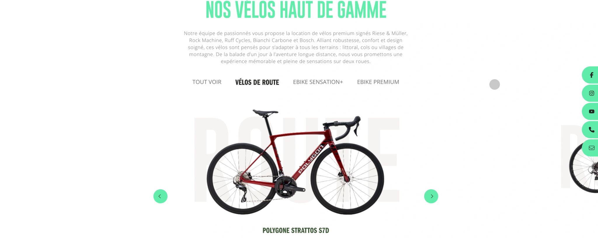 Vélos de route