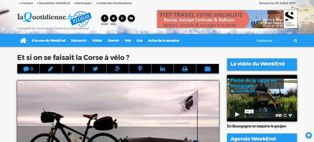 AppeBike, La start-up corse à découvrir, Corse Matin - COPIE - 1