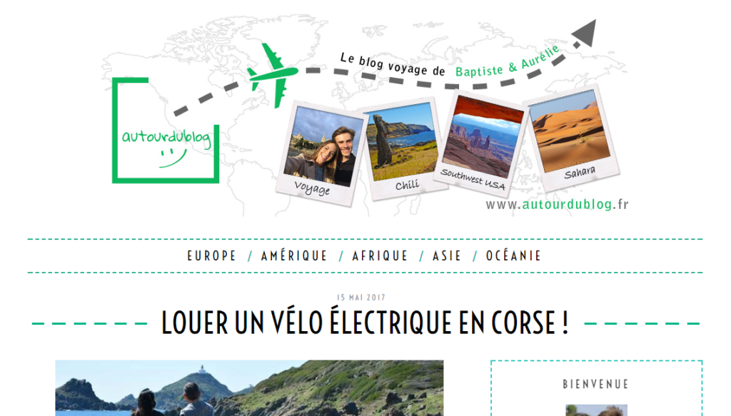 Louer un vélo électrique en Corse - Autour du blog